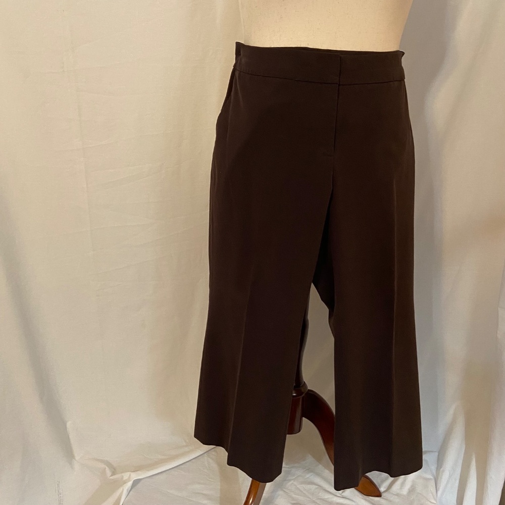Wide Leg Brown Women's Pants